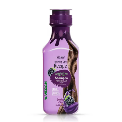 EVA OPTIMUM CARE RECIPE SHAMPOO FOR DRY HAIR BERRIES SCENT 350 ML